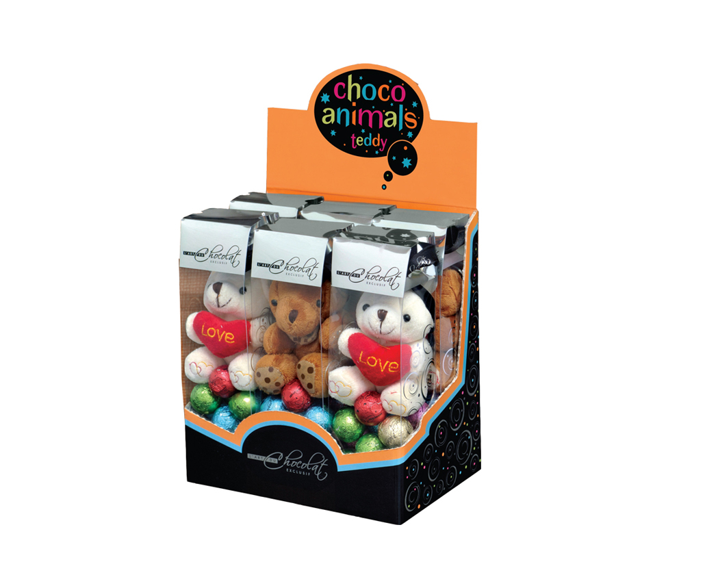 LC Choco Animals Teddy
